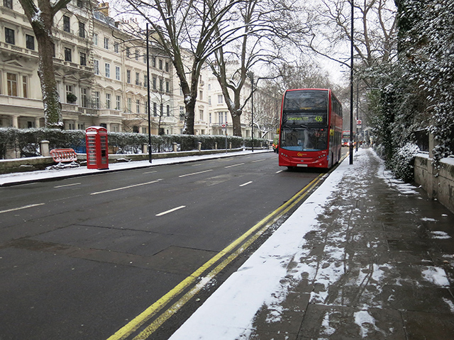 ロンドンのバス